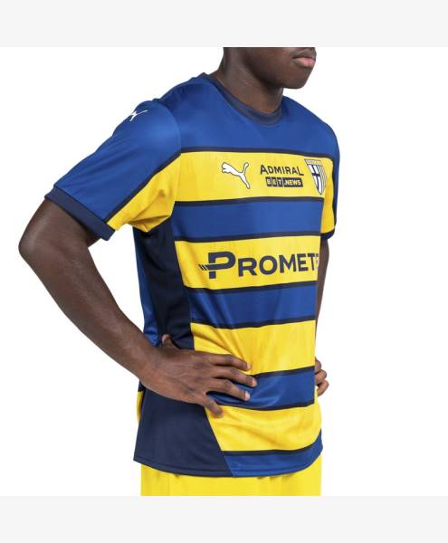 Jersey Parma Calcio 2024/25 Away Puma Football Kit Yellow / Blue | Jersey-524