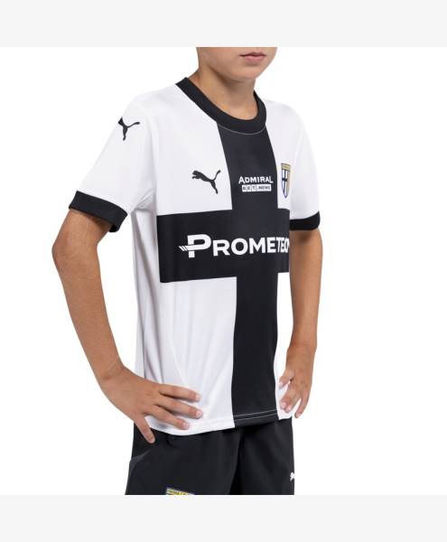 Jersey Parma Calcio 2024/25 Home Puma Football Kit White / Black | Jersey-523