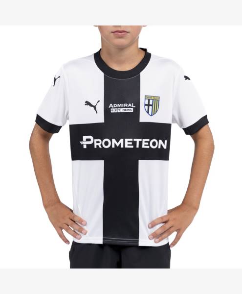 Jersey Parma Calcio 2024/25 Home Puma Football Kit White / Black | Jersey-523