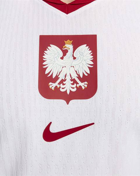 Jersey Poland 2024/25 Match Home Nike Football Kit White / Red | Jersey-61