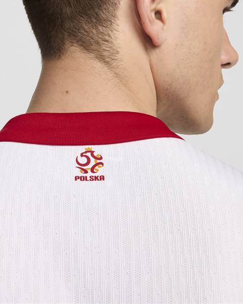 Jersey Poland 2024/25 Match Home Nike Football Kit White / Red | Jersey-61