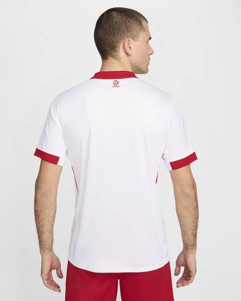 Jersey Poland 2024/25 Stadium Home Nike Football Kit White / Red | Jersey-62