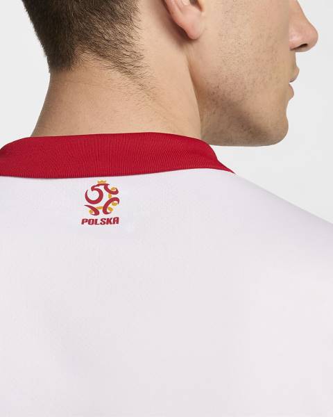 Jersey Poland 2024/25 Stadium Home Nike Football Kit White / Red | Jersey-62