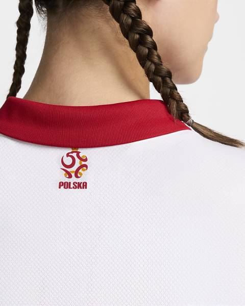 Jersey Poland 2024/25 Stadium Home Nike Football Kit White / Red | Jersey-63