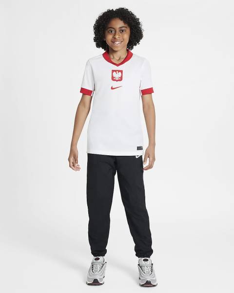 Jersey Poland 2024/25 Stadium Home Nike Football Kit White / Red | Jersey-64