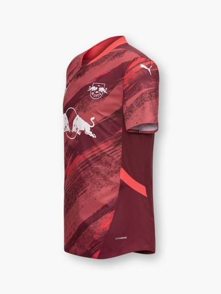 Jersey RB Leipzig 2024/25 Away Match Puma Football Kit Red | Jersey-560