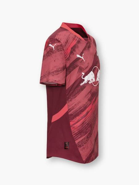 Jersey RB Leipzig 2024/25 Away Match Puma Football Kit Red | Jersey-560