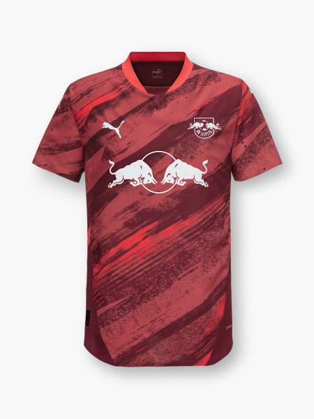 Jersey RB Leipzig 2024/25 Away Match Puma Football Kit Red | Jersey-560