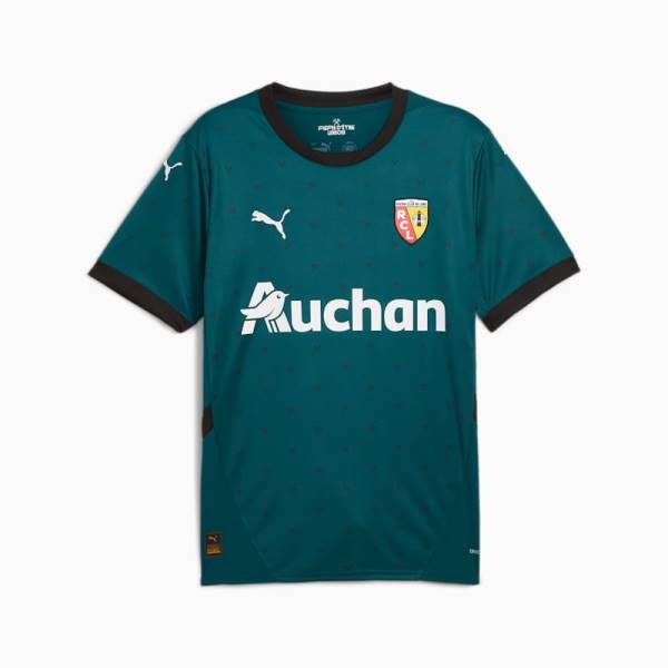 Jersey RC Lens 2024/25 Away Puma Football Kit Green | Jersey-658