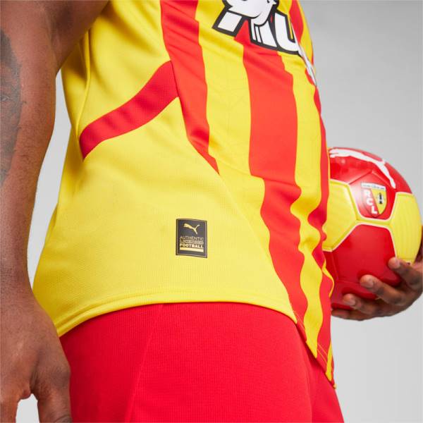 Jersey RC Lens 2024/25 Home Puma Football Kit Yellow / Red | Jersey-656