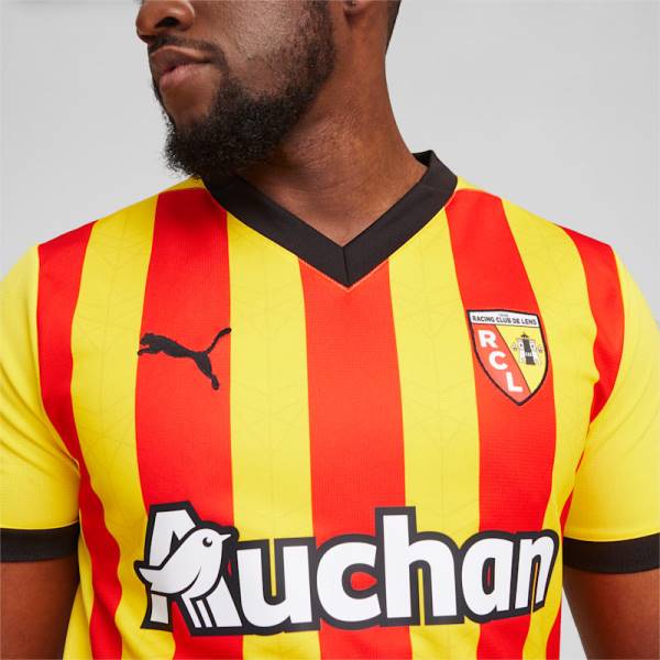 Jersey RC Lens 2024/25 Home Puma Football Kit Yellow / Red | Jersey-656