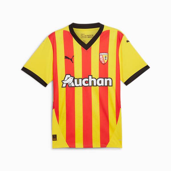 Jersey RC Lens 2024/25 Home Puma Football Kit Yellow / Red | Jersey-656