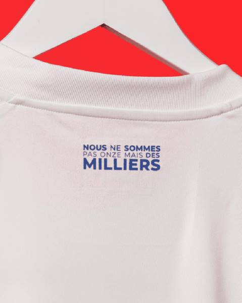 Jersey RC Strasbourg 2024/25 Away Adidas Football Kit White / Blue / Red | Jersey-717