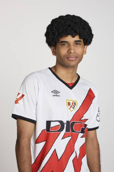 Jersey Rayo Vallecano 2024/25 Home Umbro Football Kit White / Red | Jersey-411