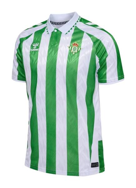 Jersey Real Betis 2024/25 Home Hummel Football Kit White / Green | Jersey-427