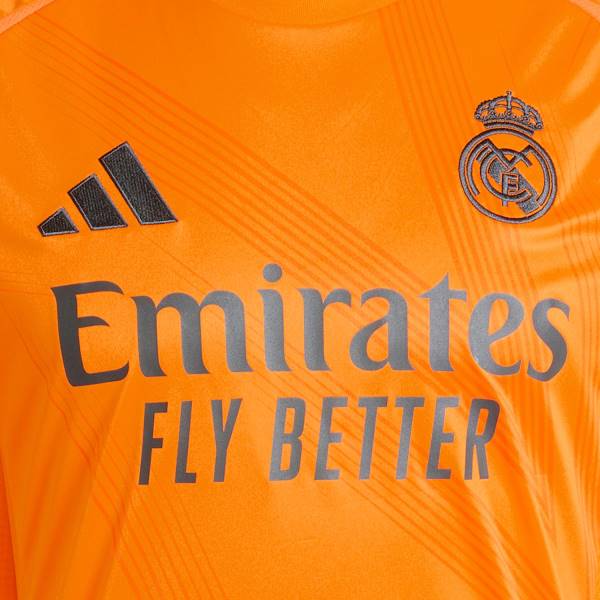 Jersey Real Madrid 2024/25 Away Adidas Football Kit Orange | Jersey-436