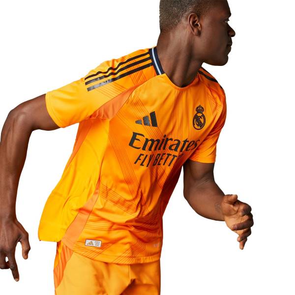 Jersey Real Madrid 2024/25 Away Match Adidas Football Kit Orange | Jersey-434