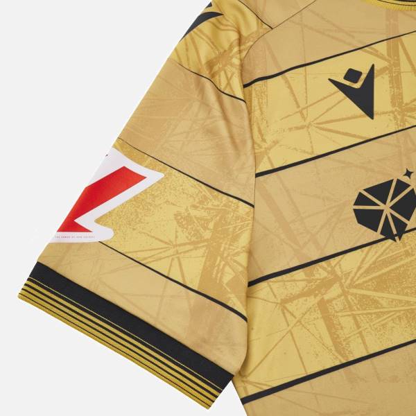 Jersey Real Sociedad 2024/25 Away Macron Football Kit Gold | Jersey-441