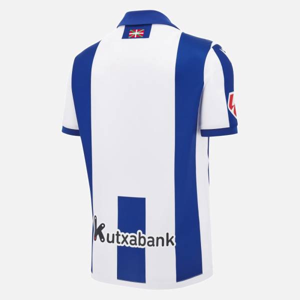 Jersey Real Sociedad 2024/25 Home Macron Football Kit White / Blue | Jersey-439