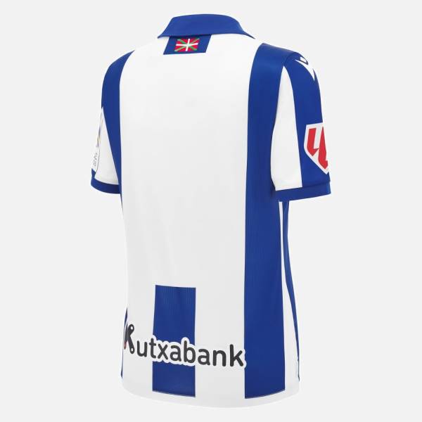 Jersey Real Sociedad 2024/25 Home Macron Football Kit White / Blue | Jersey-440