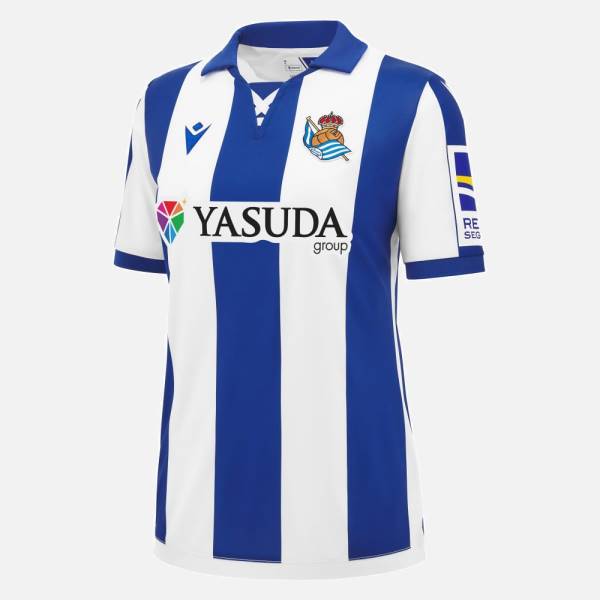 Jersey Real Sociedad 2024/25 Home Macron Football Kit White / Blue | Jersey-440