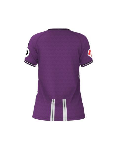 Jersey Real Valladolid 2024/25 Home Kappa Football Kit Purple / White | Jersey-444