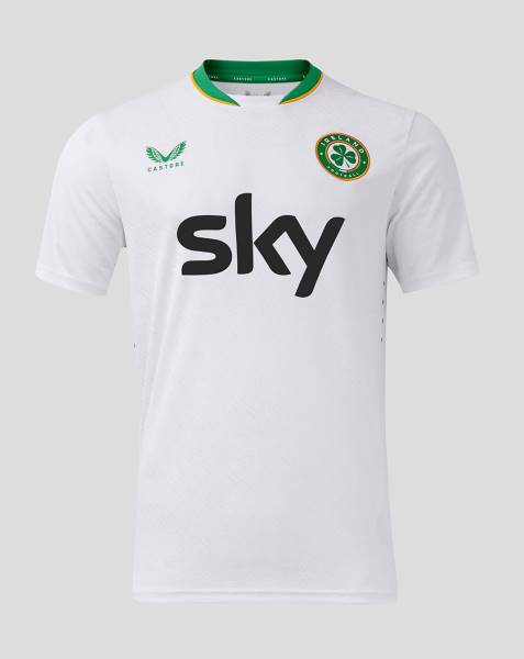 Jersey Republic of Ireland 2024 Away Castore Pro Football Kit White | Jersey-204