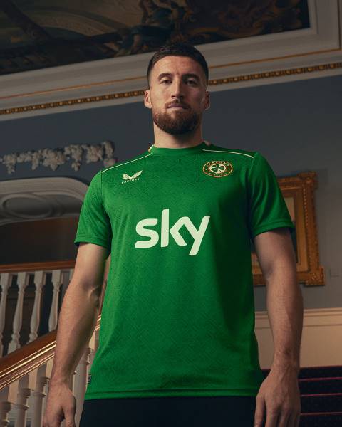 Jersey Republic of Ireland 2024 Home Castore Pro Football Kit Green | Jersey-200