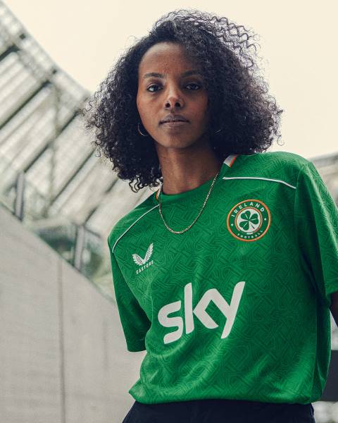 Jersey Republic of Ireland 2024 Home Castore Football Kit Green | Jersey-202