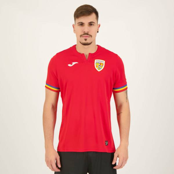 Jersey Romania 2024 Away Joma Football Kit Red | Jersey-209