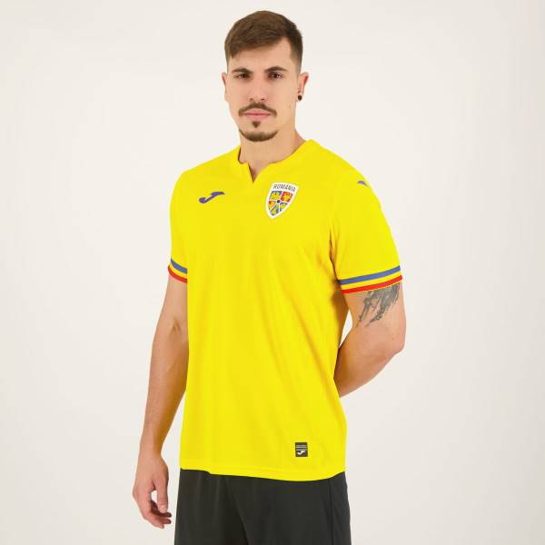 Jersey Romania 2024 Home Joma Football Kit Yellow | Jersey-208