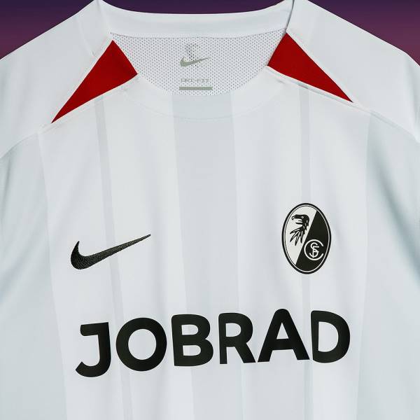 Jersey SC Freiburg 2024/25 Away Nike Football Kit White | Jersey-593