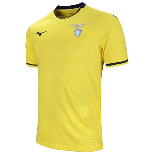 Jersey SS Lazio 2024/25 Away Mizuno Football Kit Yellow | Jersey-504