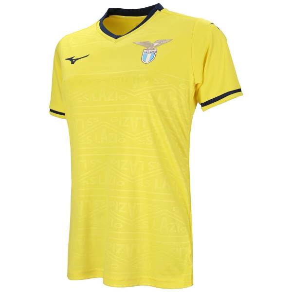 Jersey SS Lazio 2024/25 Away Mizuno Football Kit Yellow | Jersey-505