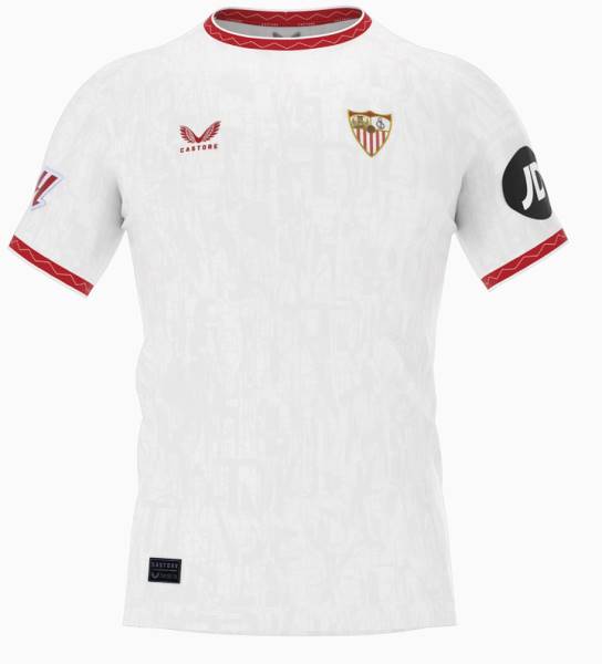 Jersey Sevilla FC 2024/25 Home Castore Football Kit White | Jersey-449