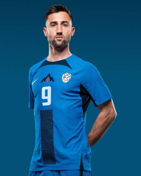 Jersey Slovenia 2024/25 Away Nike DF ADV Match Football Kit Blue | Jersey-215