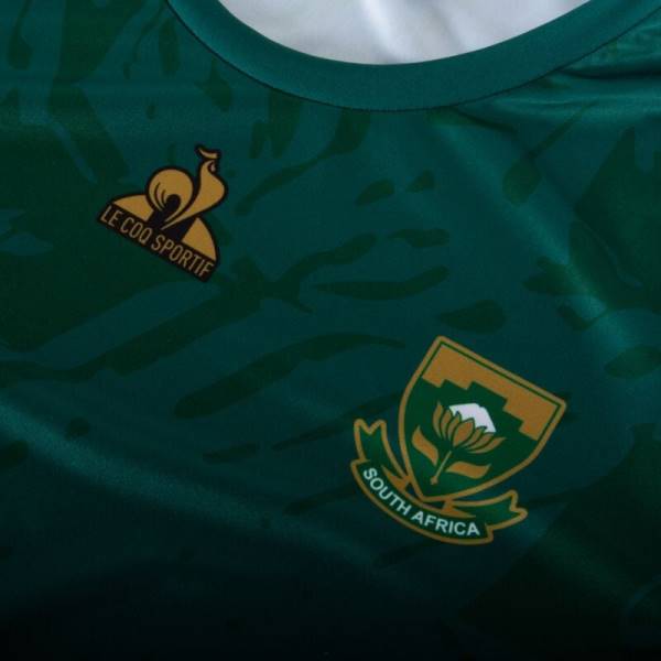 Jersey South Africa 2023/24 Away Le Coq Sportif Football Kit Green | Jersey-213