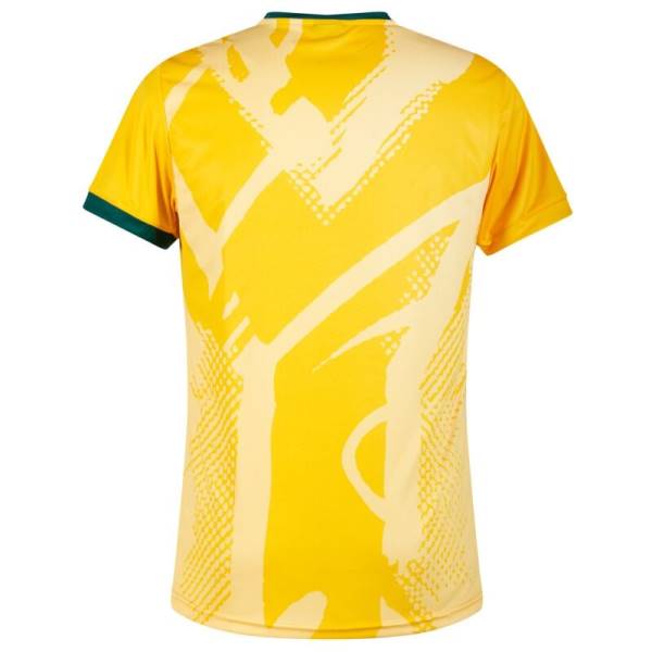 Jersey South Africa 2023/24 Home Le Coq Sportif Football Kit Yellow | Jersey-212