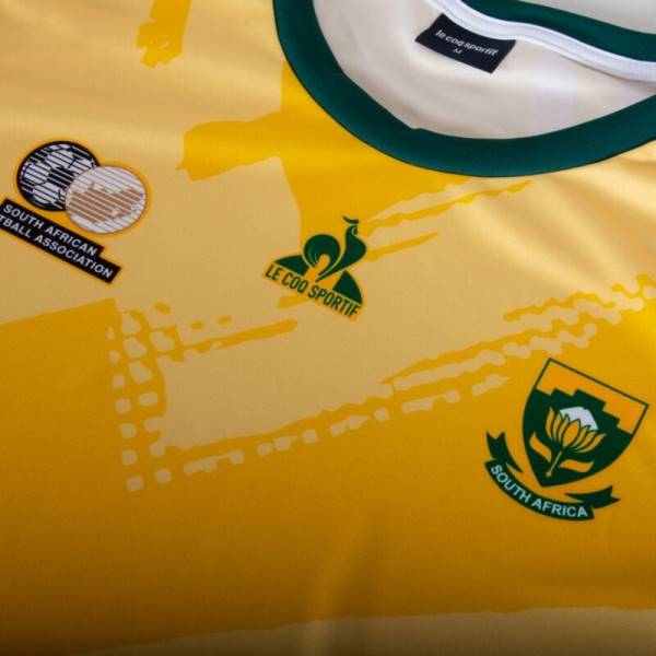 Jersey South Africa 2023/24 Home Le Coq Sportif Football Kit Yellow | Jersey-212