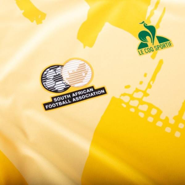 Jersey South Africa 2023/24 Home Le Coq Sportif Football Kit Yellow | Jersey-212