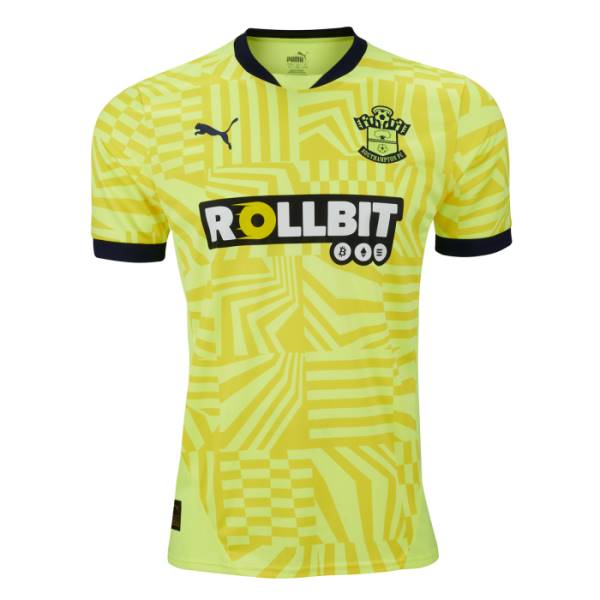 Jersey Southampton FC 2024/25 Away Puma Football Kit Yellow | Jersey-337