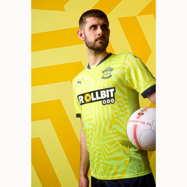 Jersey Southampton FC 2024/25 Away Puma Football Kit Yellow | Jersey-337