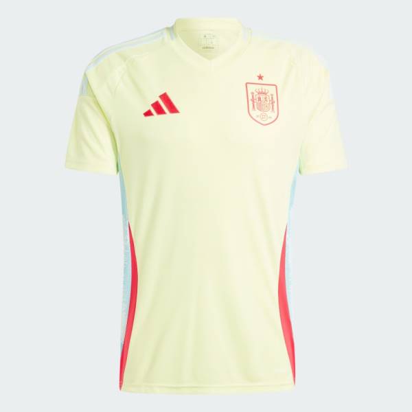 Jersey Spain 2024 Away Adidas Football Stadium Kit Yellow | Jersey-119