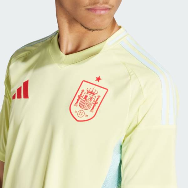 Jersey Spain 2024 Away Adidas Football Stadium Kit Yellow | Jersey-119