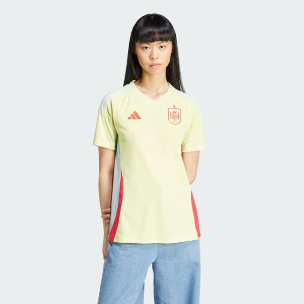 Jersey Spain 2024 Away Adidas Football Stadium Kit Yellow | Jersey-120