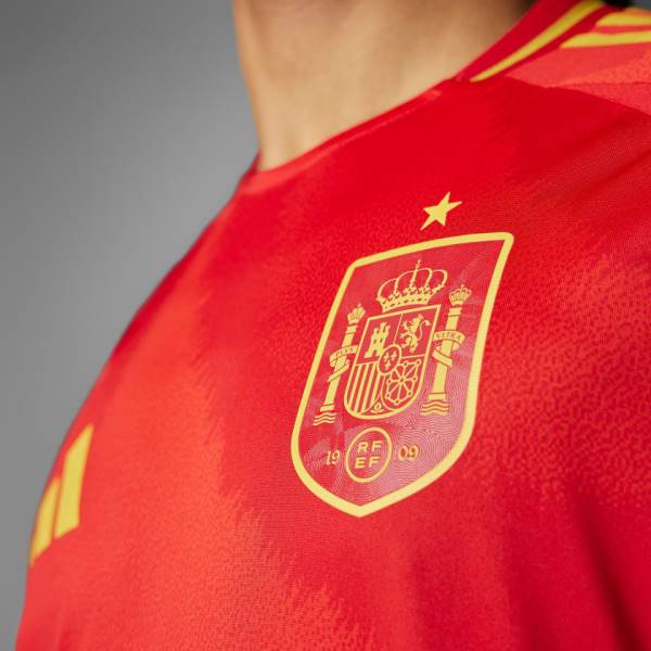 Jersey Spain 2024 Home Adidas Football Match Kit Red | Jersey-115