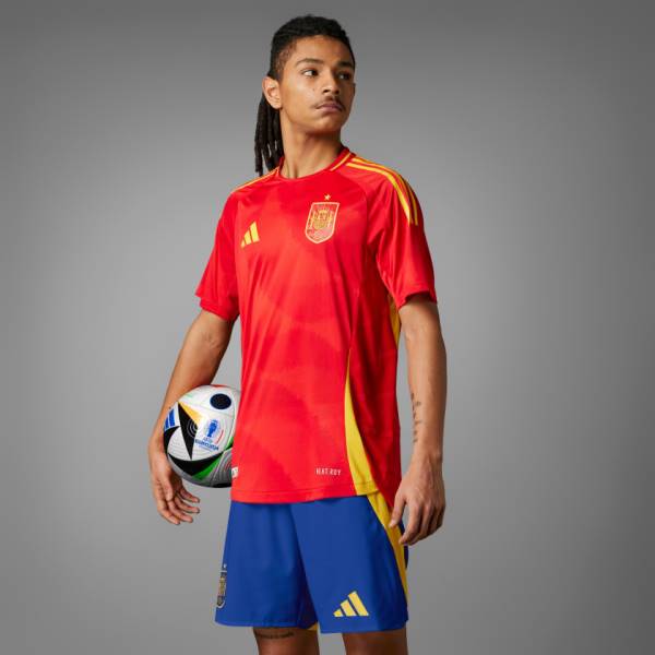 Jersey Spain 2024 Home Adidas Football Match Kit Red | Jersey-115