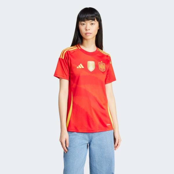 Jersey Spain 2024 Home Adidas Football Stadium Kit Red | Jersey-117