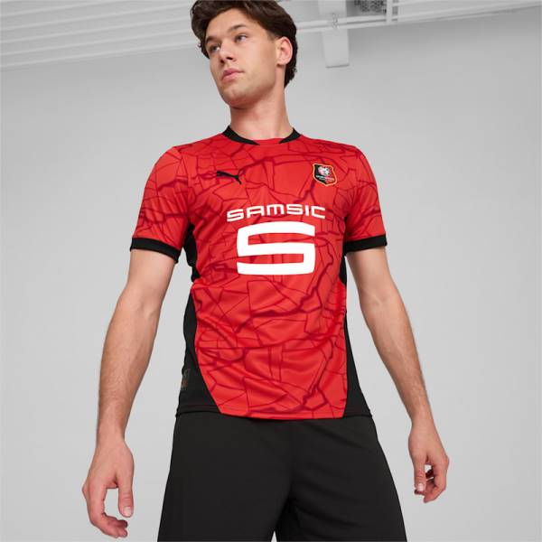 Jersey Stade Rennais FC 2024/25 Home Puma Football Kit Red | Jersey-708