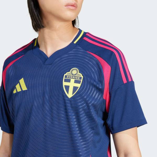 Jersey Sweden 2024 Away Adidas Football Stadium Kit Navy | Jersey-140